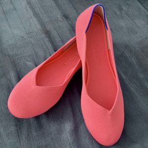 Pink Rothy’s Flats - EUC